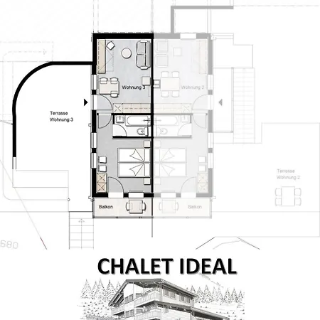 Ideal Appartement-fewo 3-bettwohnung Nr- 3 By Interhome Saas-Fee